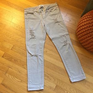 PAIGE || Skyline Ankle Peg Distressed Grey Size 31